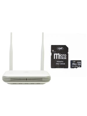 PNI House WIFI800 langaton NVR-paketti ja 128GB microSD-kortti