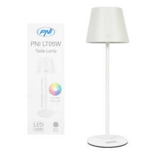 PNI LT05W pöytävalaisin 3W LEDillä