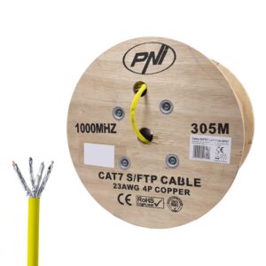 Kaapeli S/FTP CAT7 PNI SF07, 10Gbps, 1000MHz